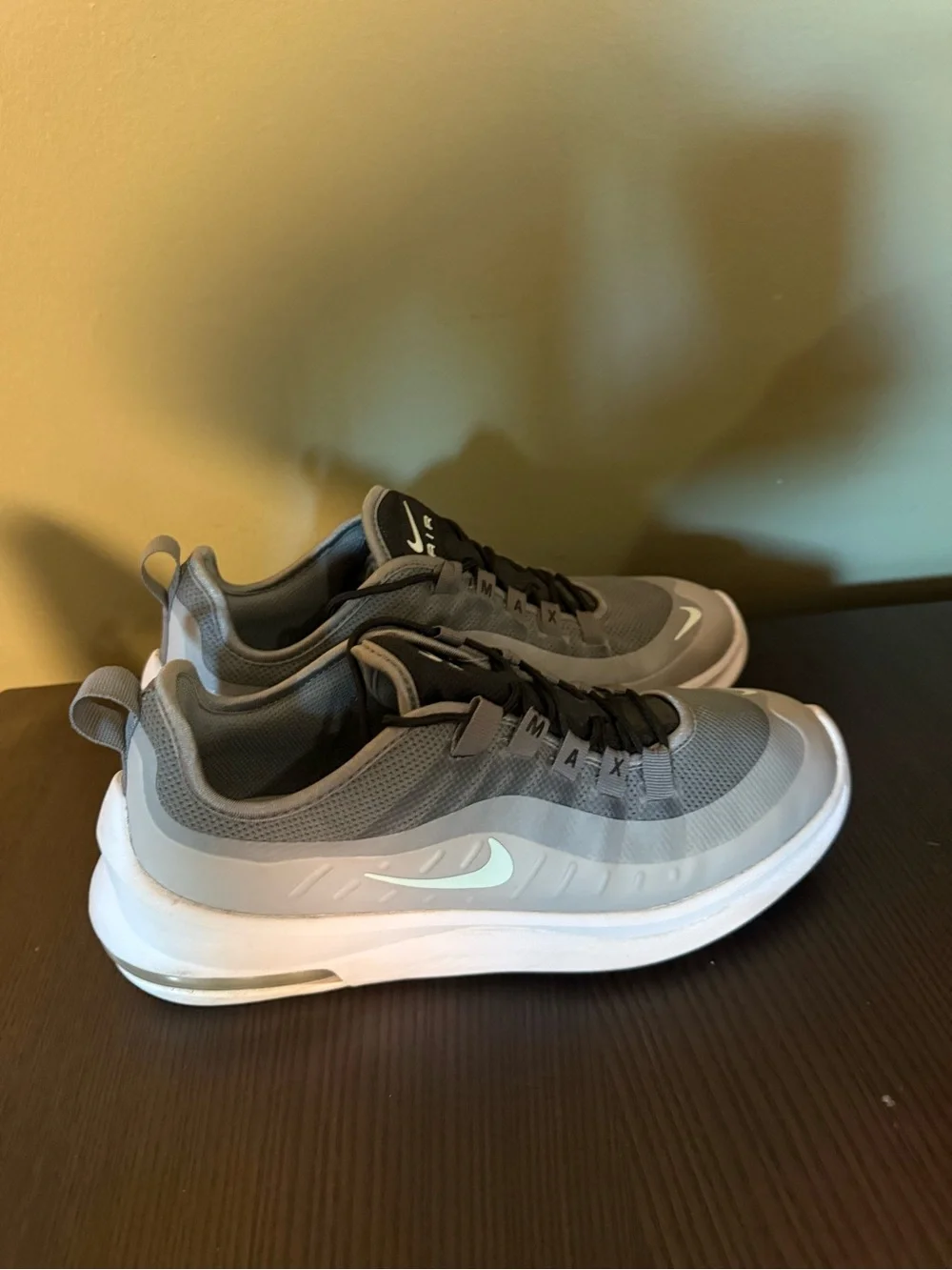 Nike Grey and White Womens Running Sneakers